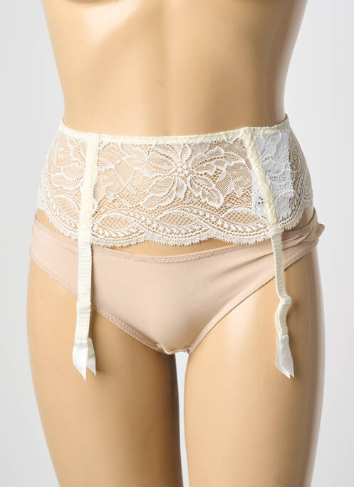 Guêpière/Porte-jarretelle beige SIMONE PERELE femme
