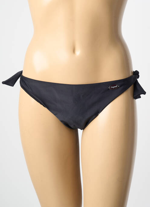 Bas de maillot de bain noir HAUTE PRESSION femme