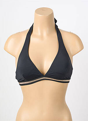 Haut de maillot de bain stretch haut soutien-gorge avec mousse de rembourrage amovible noir ADMAS femme