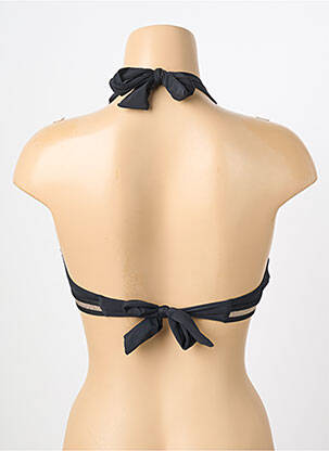 Haut de maillot de bain stretch haut soutien-gorge avec mousse de rembourrage amovible noir ADMAS femme