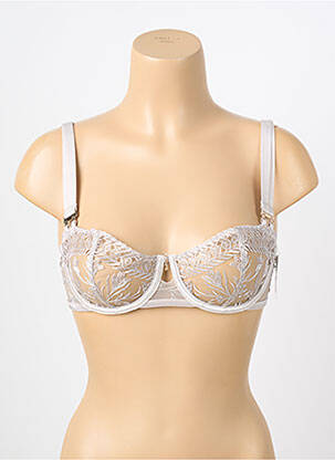 Soutien-gorge bretelle multi position haut soutien-gorge balconnet beige AUBADE femme