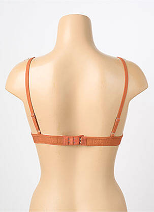 Soutien-gorge bretelle multi position haut triangles marron ELLE femme