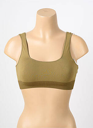 Soutien-gorge sans armature brassieres vert SLOGGI femme
