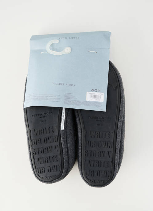 Chaussons/Pantoufles gris YSABEL MORA homme