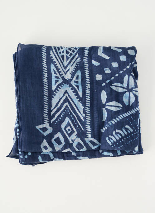 Foulard bleu OLYMPIA femme