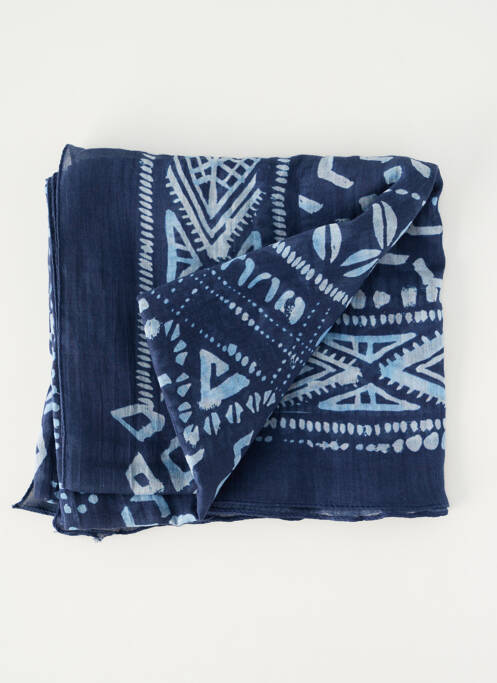Foulard bleu OLYMPIA femme