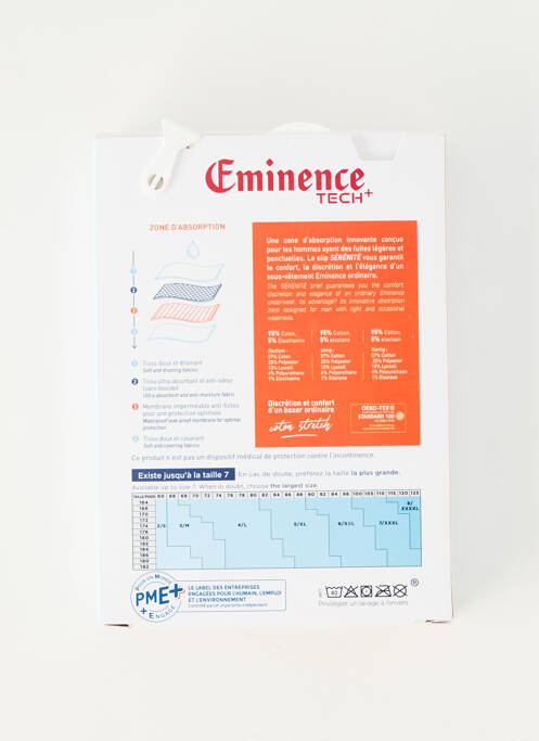 Slip noir EMINENCE homme