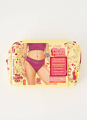 Culotte menstruelle stretch violet SLOGGI femme