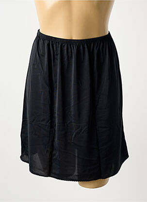 Jupon /Fond de robe noir LINGERIE ELIZABETH femme