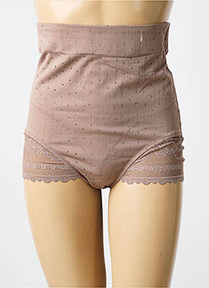 Culotte gainante tissage popeline marron TRIUMPH femme