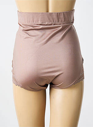 Culotte gainante tissage popeline marron TRIUMPH femme