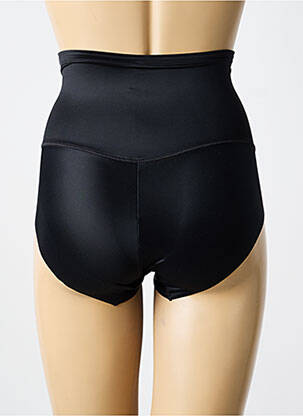 Culotte haute tissage satiné noir TRIUMPH femme
