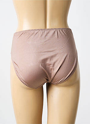 Culotte tissage satiné marron TRIUMPH femme