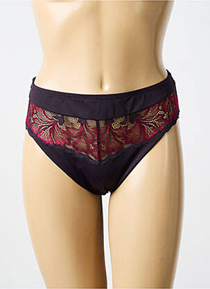 Culotte tissage dentelle violet TRIUMPH femme