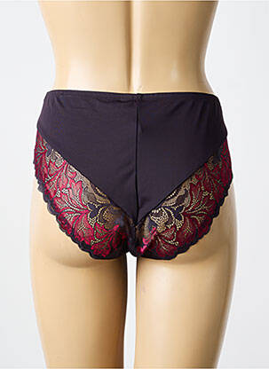 Culotte tissage dentelle violet TRIUMPH femme