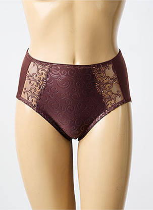 Culotte effet matière satinée marron TRIUMPH femme