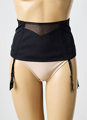 Guêpière/porte-jarretelle fermeture agrafe noir TRIUMPH femme