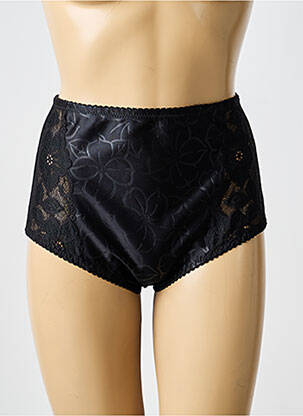 Culotte haute effet matière satinée noir TRIUMPH femme