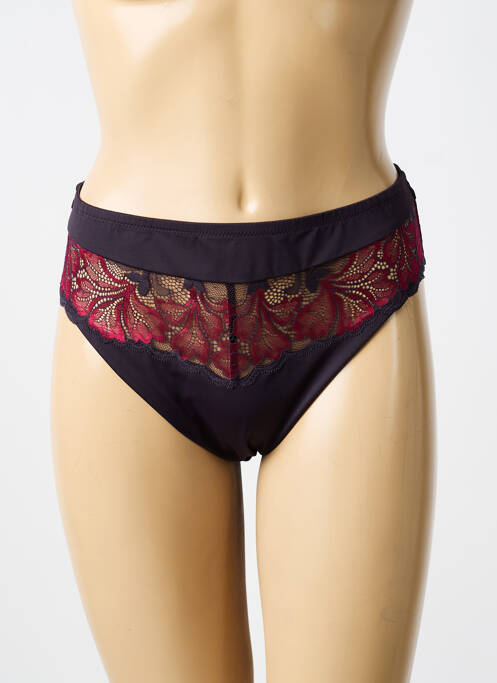 Culotte tissage dentelle violet TRIUMPH femme