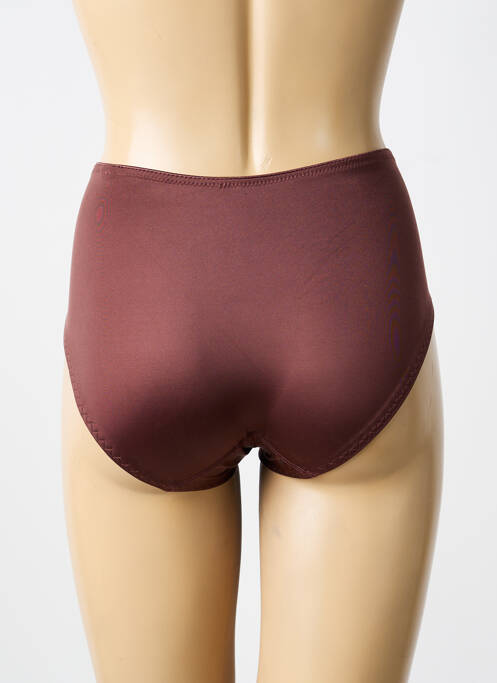 Culotte effet matière satinée marron TRIUMPH femme