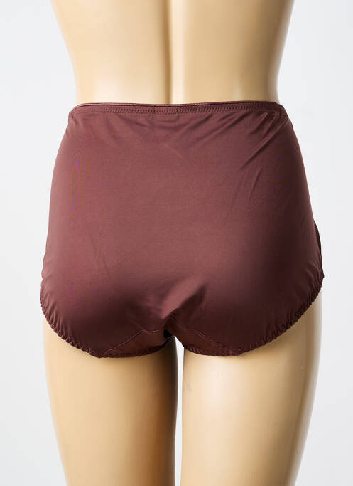 Culotte effet matière satinée marron TRIUMPH femme