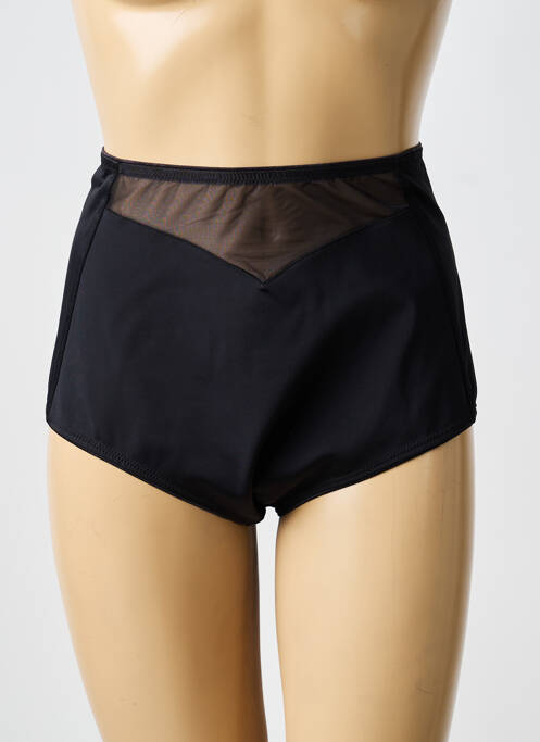 Culotte tissage satiné noir TRIUMPH femme