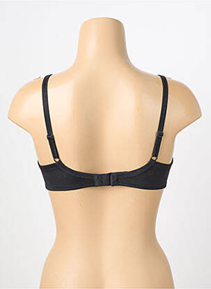 Soutien-gorge effet matière satinée haut soutien-gorge push-up noir PLAYTEX femme