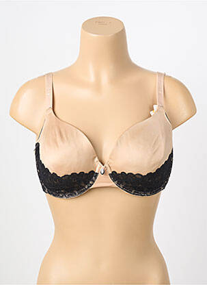 Soutien-gorge effet matière satinée haut soutien-gorge moulé chair TRIUMPH femme