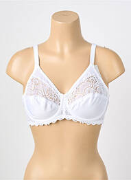 Soutien-gorge effet matière satinée haut soutien-gorge emboitant blanc TRIUMPH femme