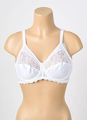Soutien-gorge effet matière satinée haut soutien-gorge emboitant blanc TRIUMPH femme