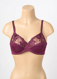 Soutien-gorge effet matière satinée haut soutien-gorge emboitant violet TRIUMPH femme