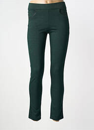 Jegging tissage jersey taille normale vert JANIRA femme