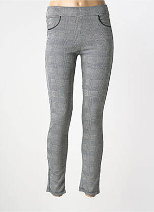 Jegging tissage jersey taille normale gris JANIRA femme