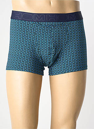 Boxer imprimé fantaisie bleu HOM homme