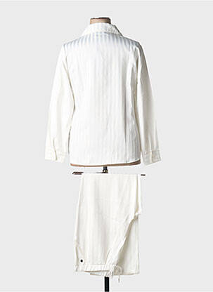 Pyjama coupe droite beige PASTUNETTE femme