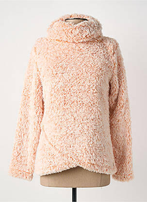 Pull col roulé coupe droite manches longues orange REBELLE BY PASTUNETTE femme