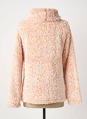 Pull col roulé coupe droite manches longues orange REBELLE BY PASTUNETTE femme