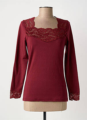 Top/caraco tissage jersey rouge YSABEL MORA femme