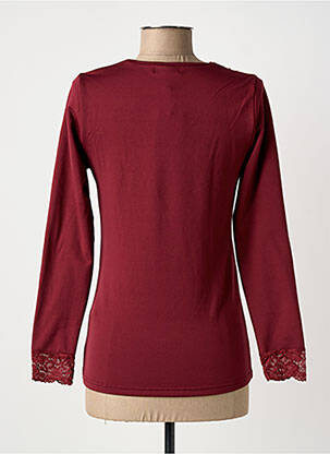 Top/caraco tissage jersey rouge YSABEL MORA femme