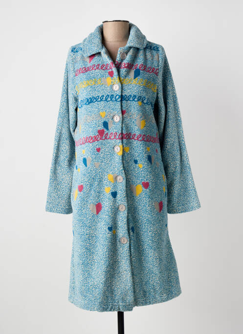 Robe de chambre bleu SENORETTA femme