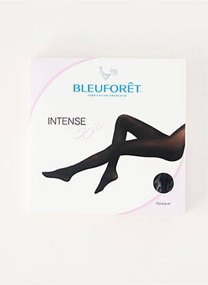Collants stretch noir BLEU FORET femme