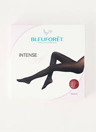 Collants stretch rouge BLEU FORET femme