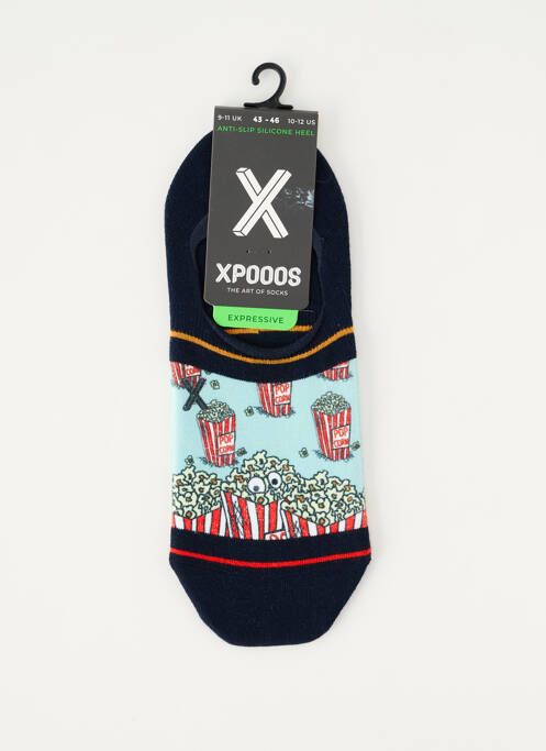 Chaussettes bleu XPOOOS homme