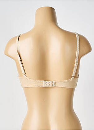 Soutien-gorge tissage dentelle haut soutien-gorge emboitant beige TRIUMPH femme