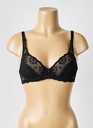 Soutien-gorge effet matière satinée haut soutien-gorge emboitant noir TRIUMPH femme