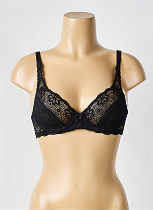 Soutien-gorge effet matière satinée haut soutien-gorge emboitant noir TRIUMPH femme