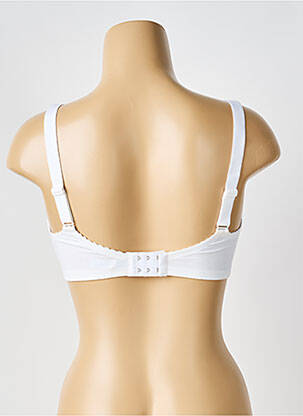 Soutien-gorge broderie haut soutien-gorge emboitant blanc TRIUMPH femme