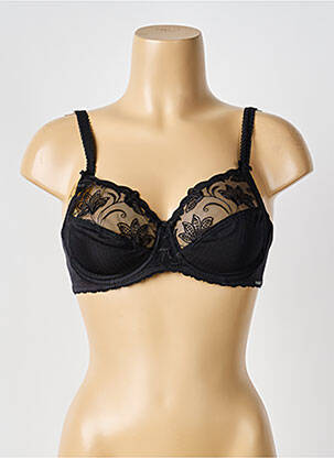 Soutien-gorge effet matière satinée haut soutien-gorge emboitant noir TRIUMPH femme
