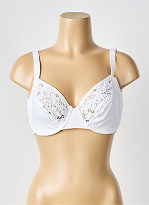 Soutien-gorge effet matière satinée haut soutien-gorge emboitant blanc TRIUMPH femme