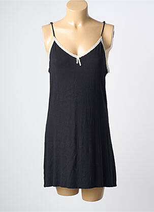 Nuisette/combinette stretch noir LINGERIE ELIZABETH femme